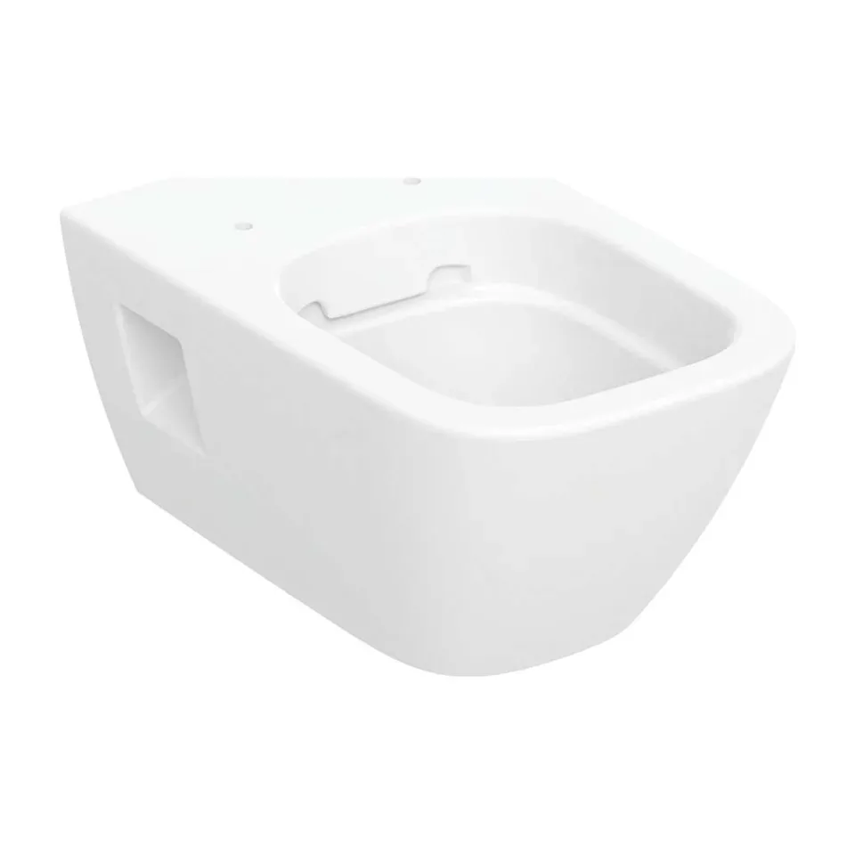 Konzolna wc šolja Geberit Selnova Square bela rimfree