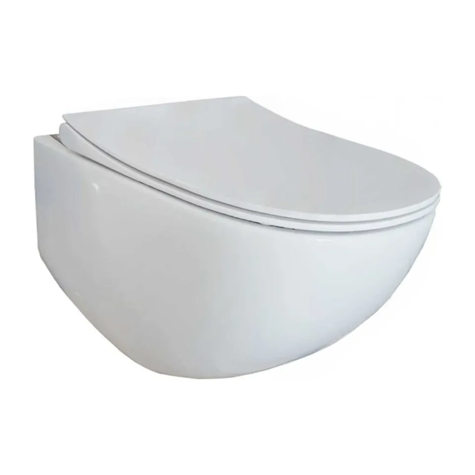 Konzolna wc šolja Peštan Fluenta Rimless bela sa soft close daskom
