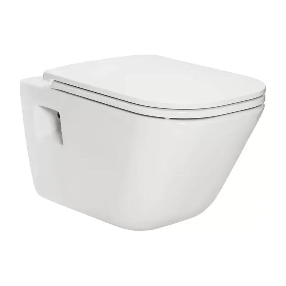 Konzolna wc šolja Roca The Gap bela rimless