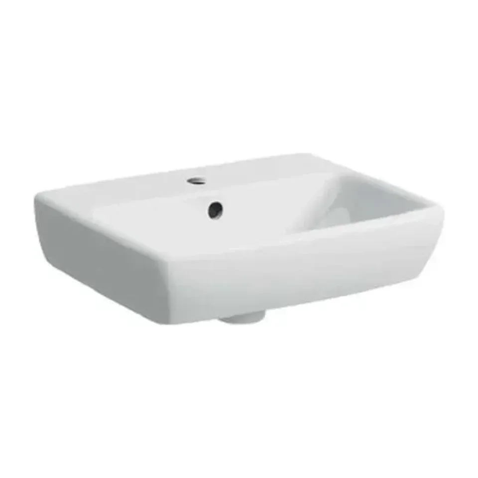 Konzolni lavabo Geberit Selnova Square bela 45x35 cm