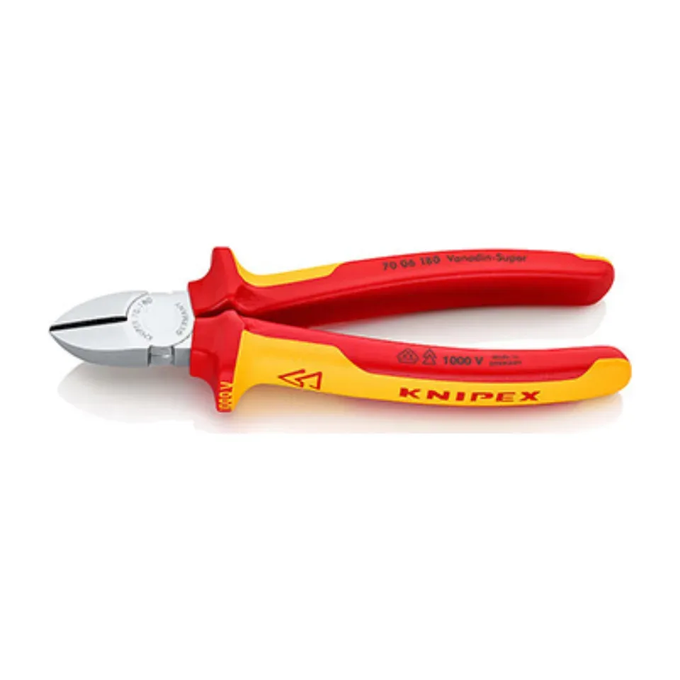 Kose sečice Knipex 1000V VDE 180 mm 70 06 180