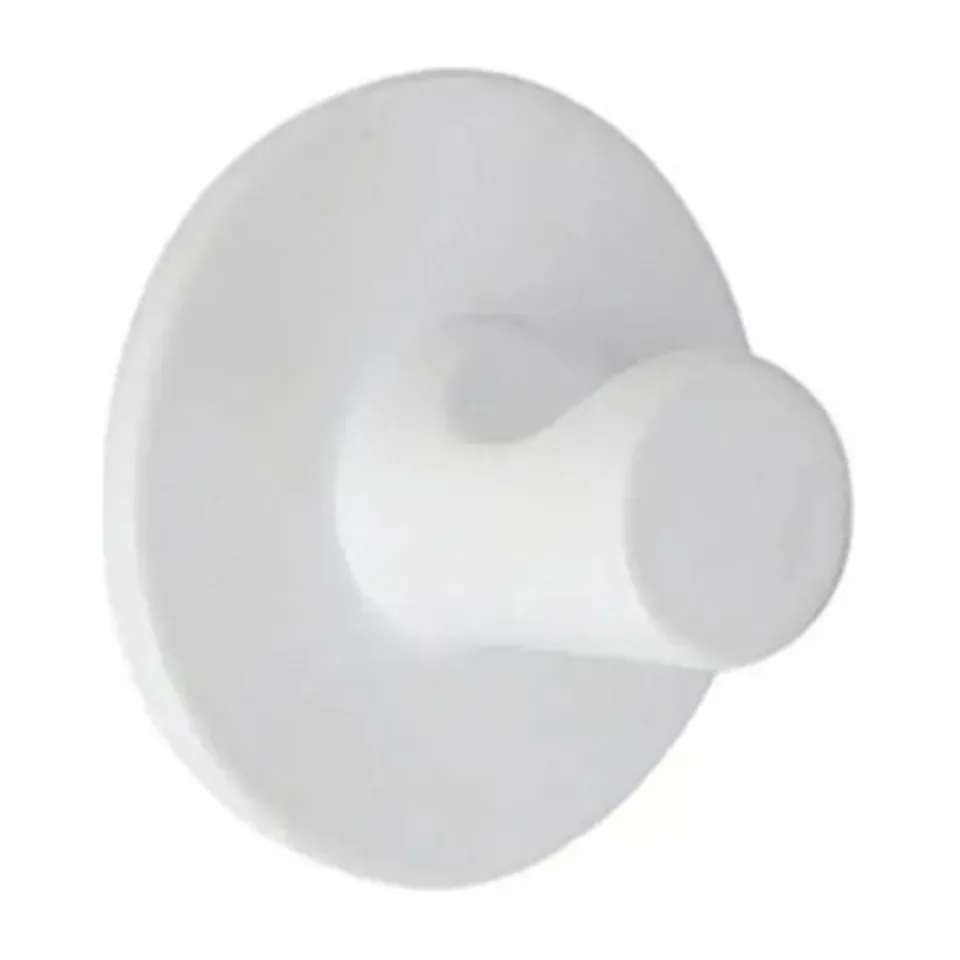 Kukica za kupatilo Tendance Alloy bela prečnik 4,3 cm