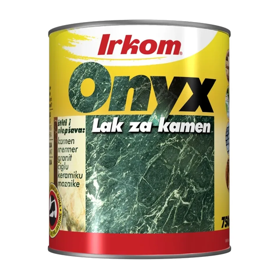Lak za kamen Irkom Onyx bezbojna, 3 l