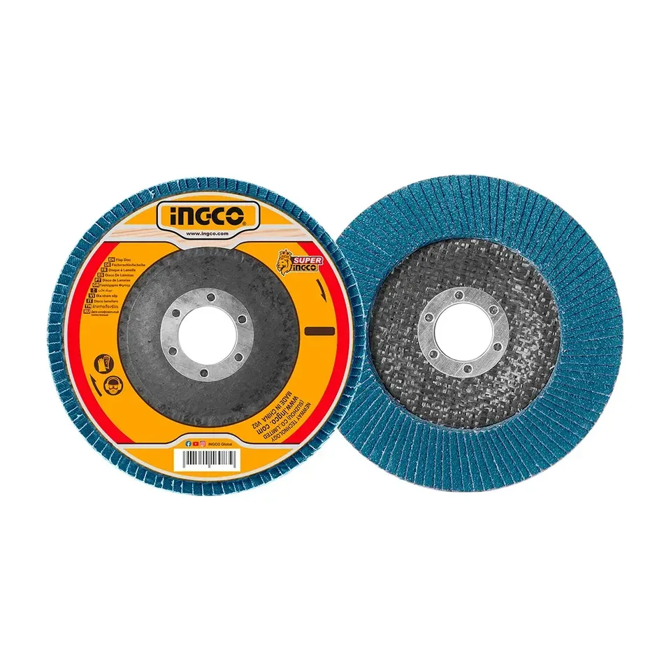 Lamelarni brusni disk Ingco 115 mm, P80, cirkonijum FDZ1153