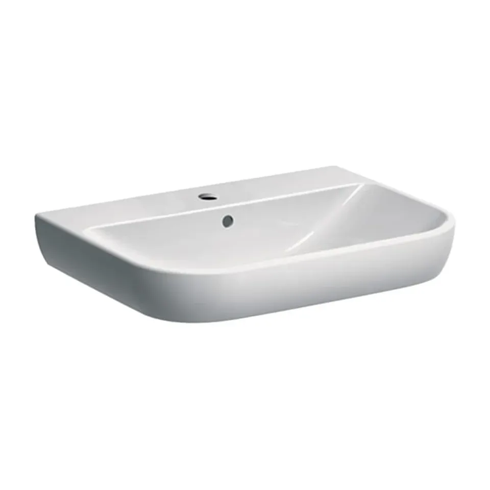 Lavabo Geberit Smyle bela 65x48 cm