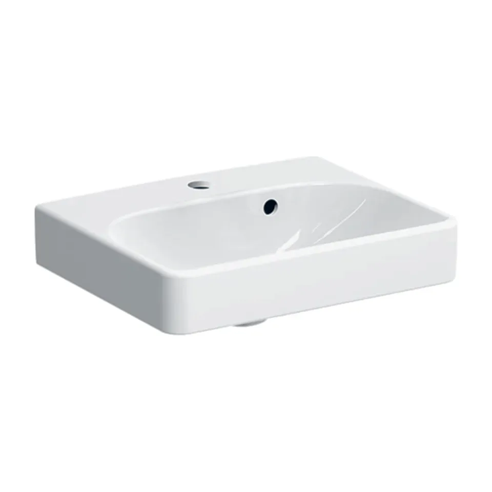 Lavabo Geberit Smyle Square bela 45x36 cm
