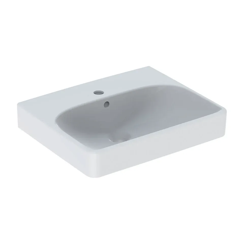 Lavabo Geberit Smyle Square bela 50x41 cm