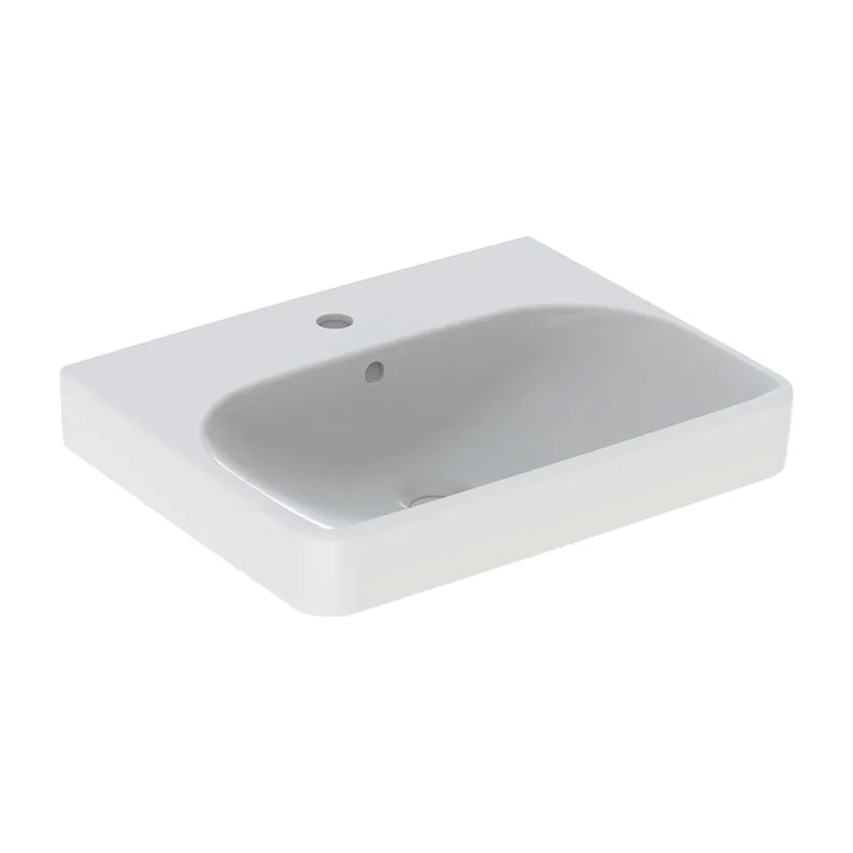 Lavabo Geberit Smyle Square bela 55x44 cm