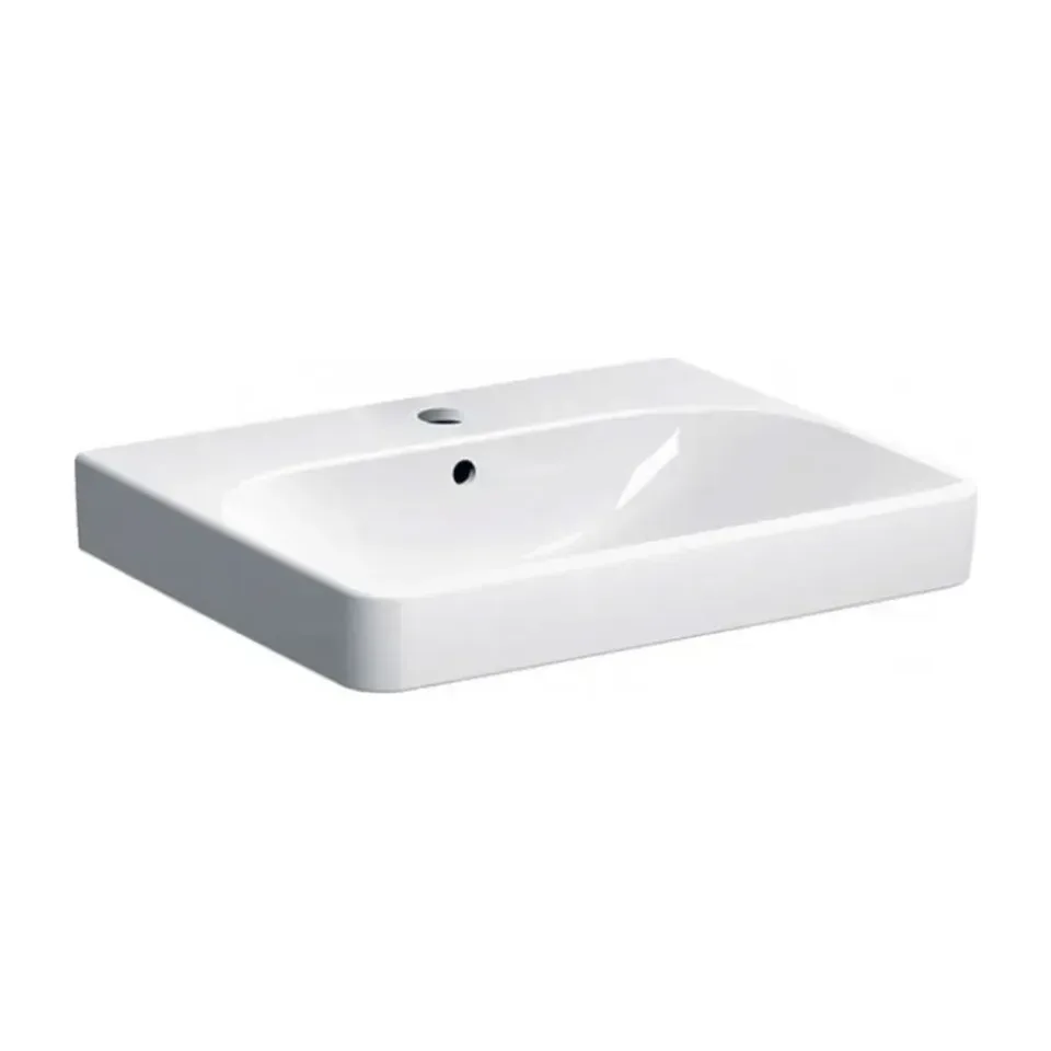 Lavabo Geberit Smyle Square bela 60x48 cm