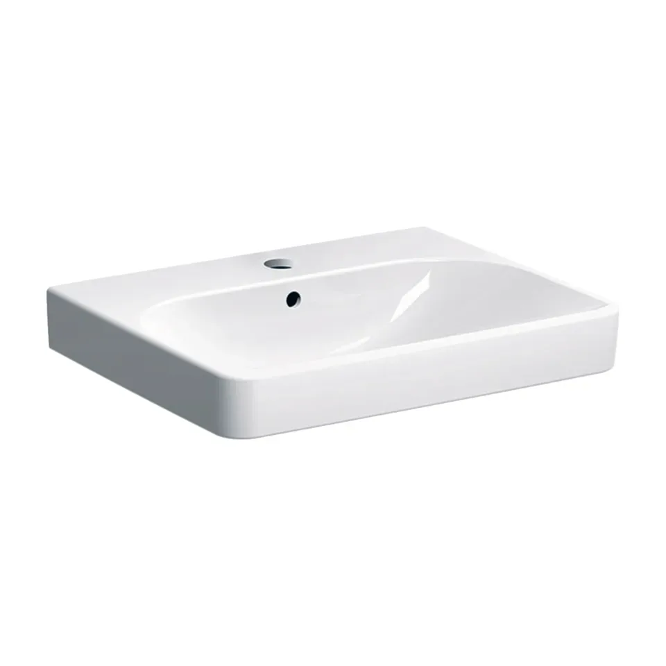 Lavabo Geberit Smyle Square bela 60x48 cm