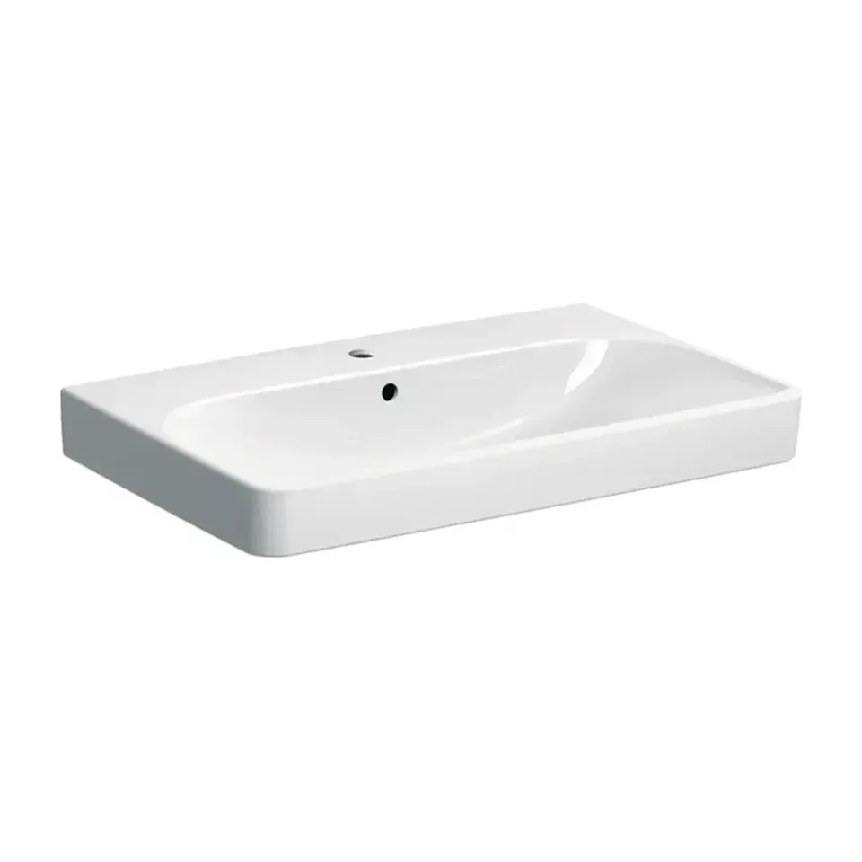 Lavabo Geberit Smyle Square bela 75x48 cm