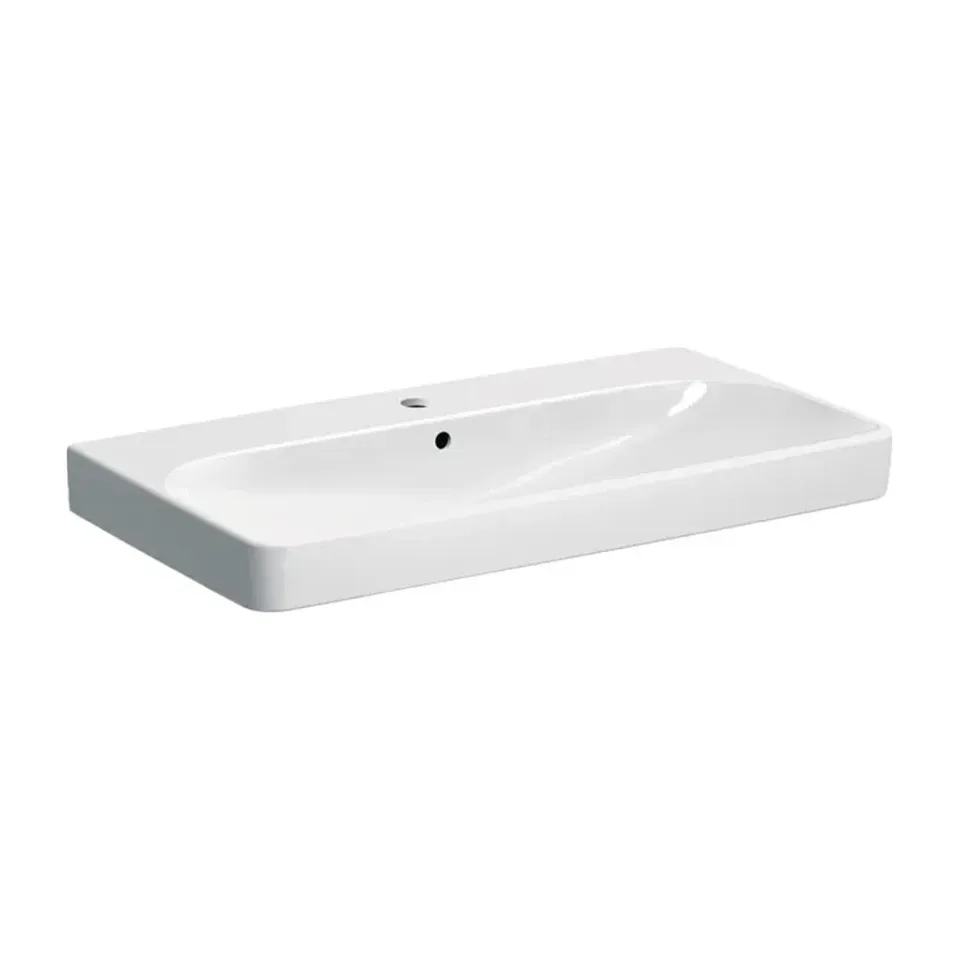Lavabo Geberit Smyle Square bela 90x48 cm