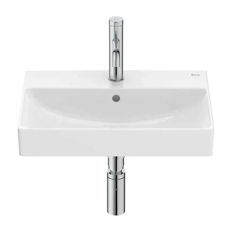 Lavabo Roca Ona bela sjaj 50x36 cm
