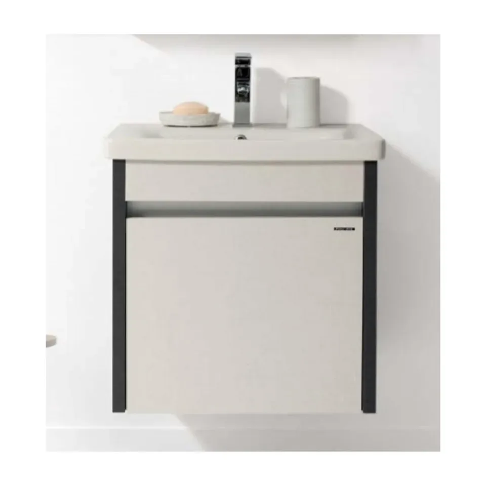 Lavabo sa ormarićem Pino Art Twist bela 55 cm