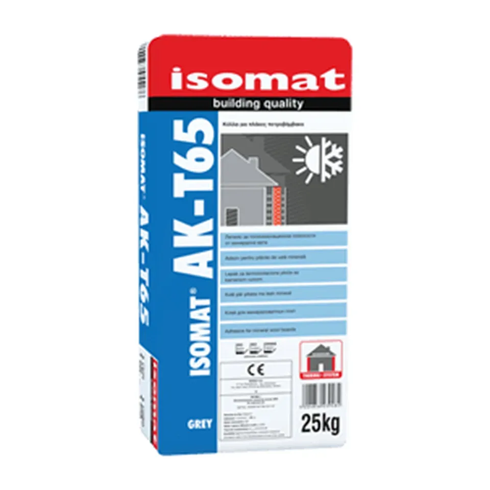Lepak za izolaciju Isomat AK-T65 siva za kamenu vunu, 25 kg