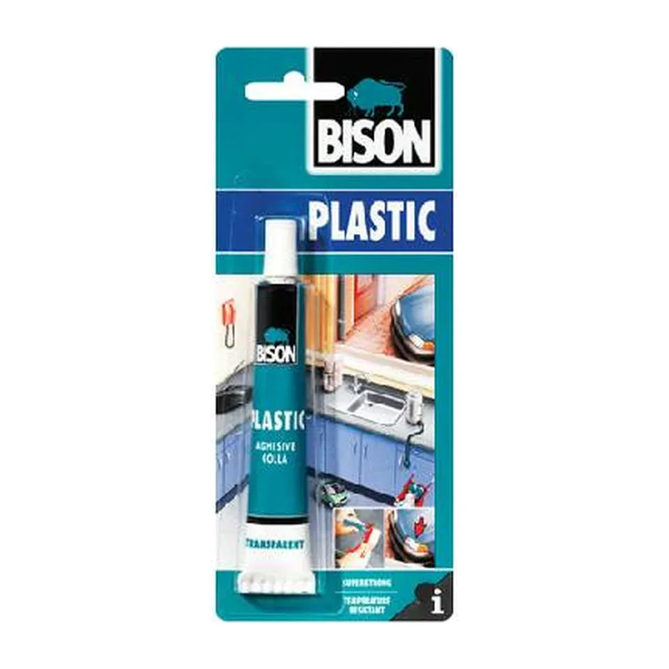 Lepak za plastiku Bison Plastic Hard, 25 ml