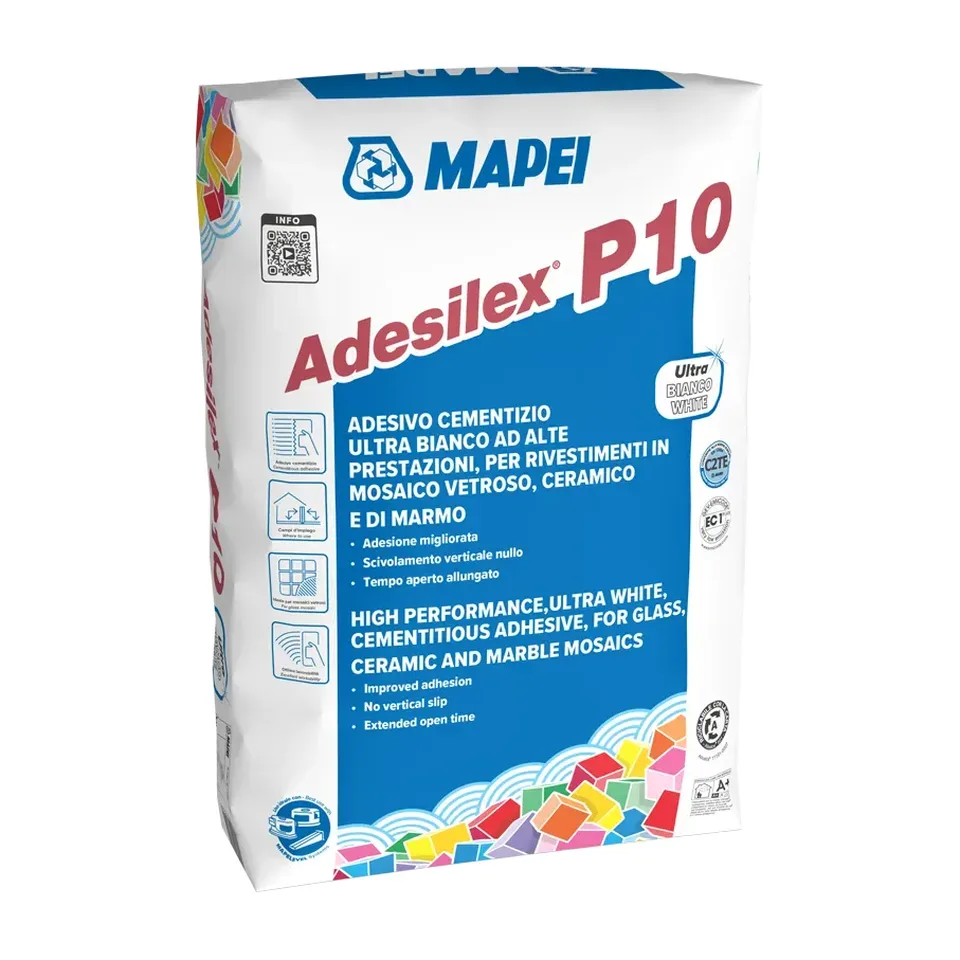 Lepak za pločice Mapei Adesilex P10 bela C2TE, 25 kg