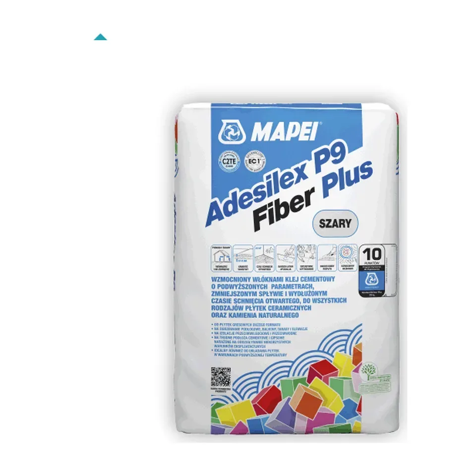 Lepak za pločice Mapei Adesilex P9 Fiber Plus siva, 25 kg