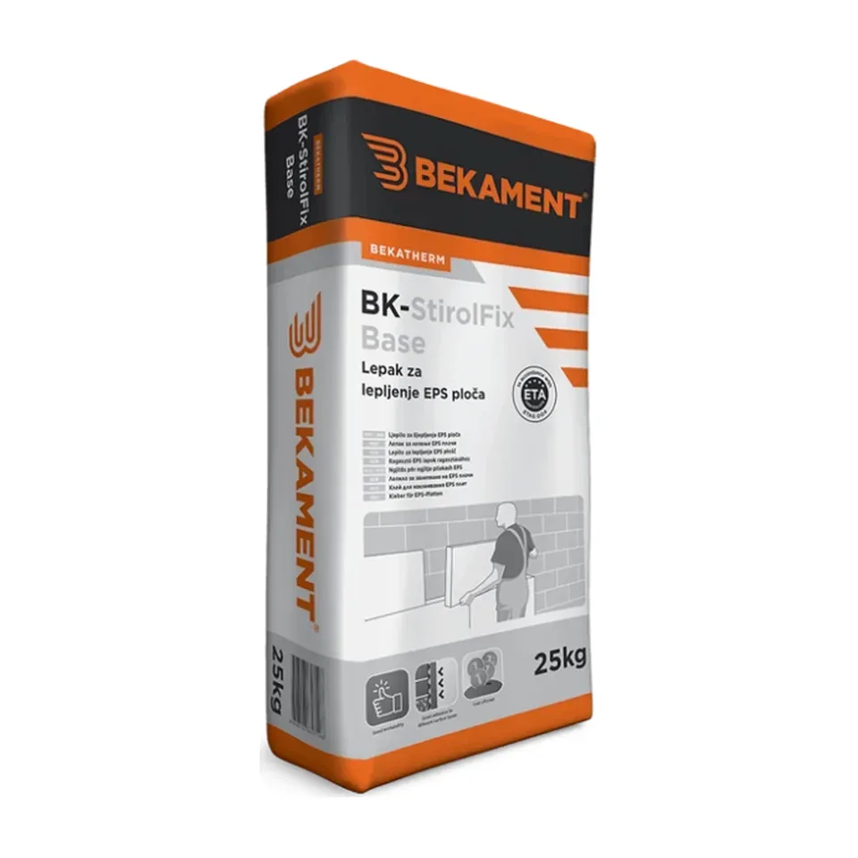 Lepak za stiropor Banja Komerc Bekament BK-StirolFix Base, 25 kg