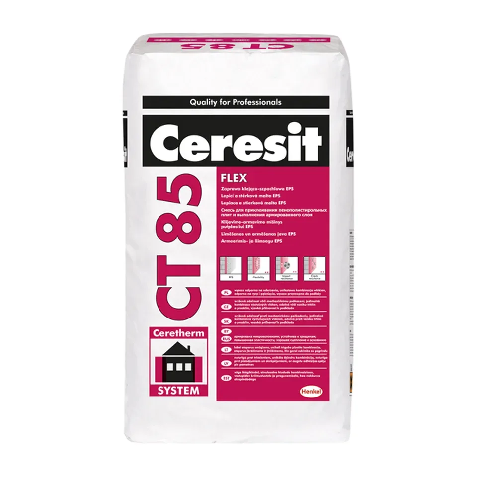 Lepak za stiropor Ceresit CT 85 25 kg, 25 kg