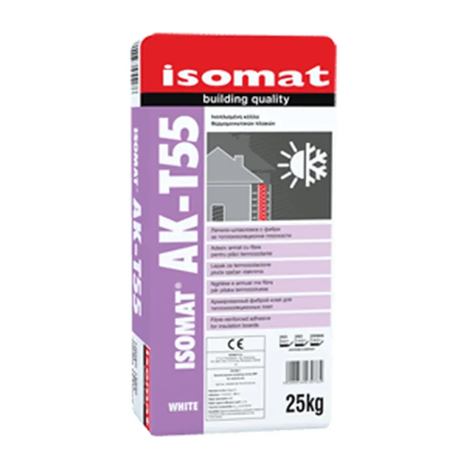 Lepak za stiropor Isomat AK-T55 siva, 25 kg