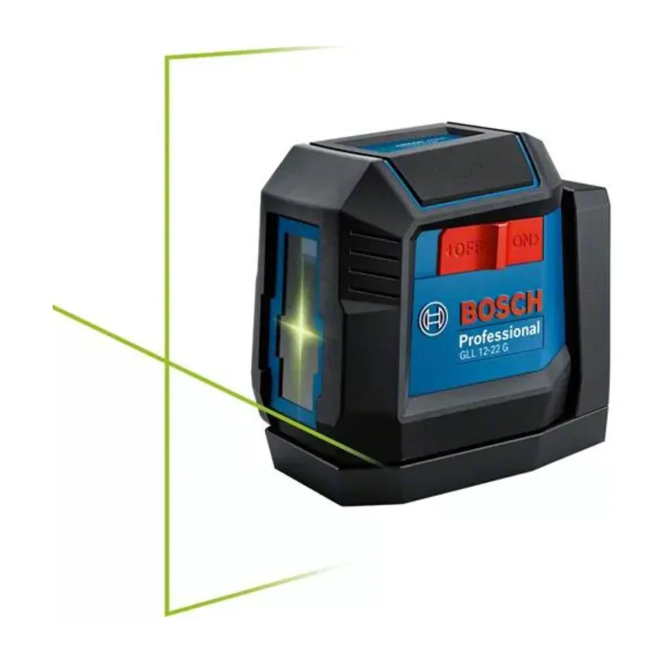 Linijski laser Bosch GLL 12-22 zeleni domet 12 m, 2 linije