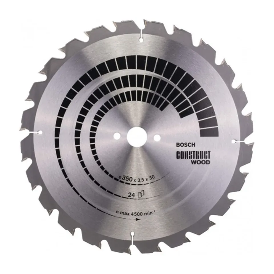 List kružne testere Bosch Construct Wood 350 x 30 x 3,5 mm, 24Z