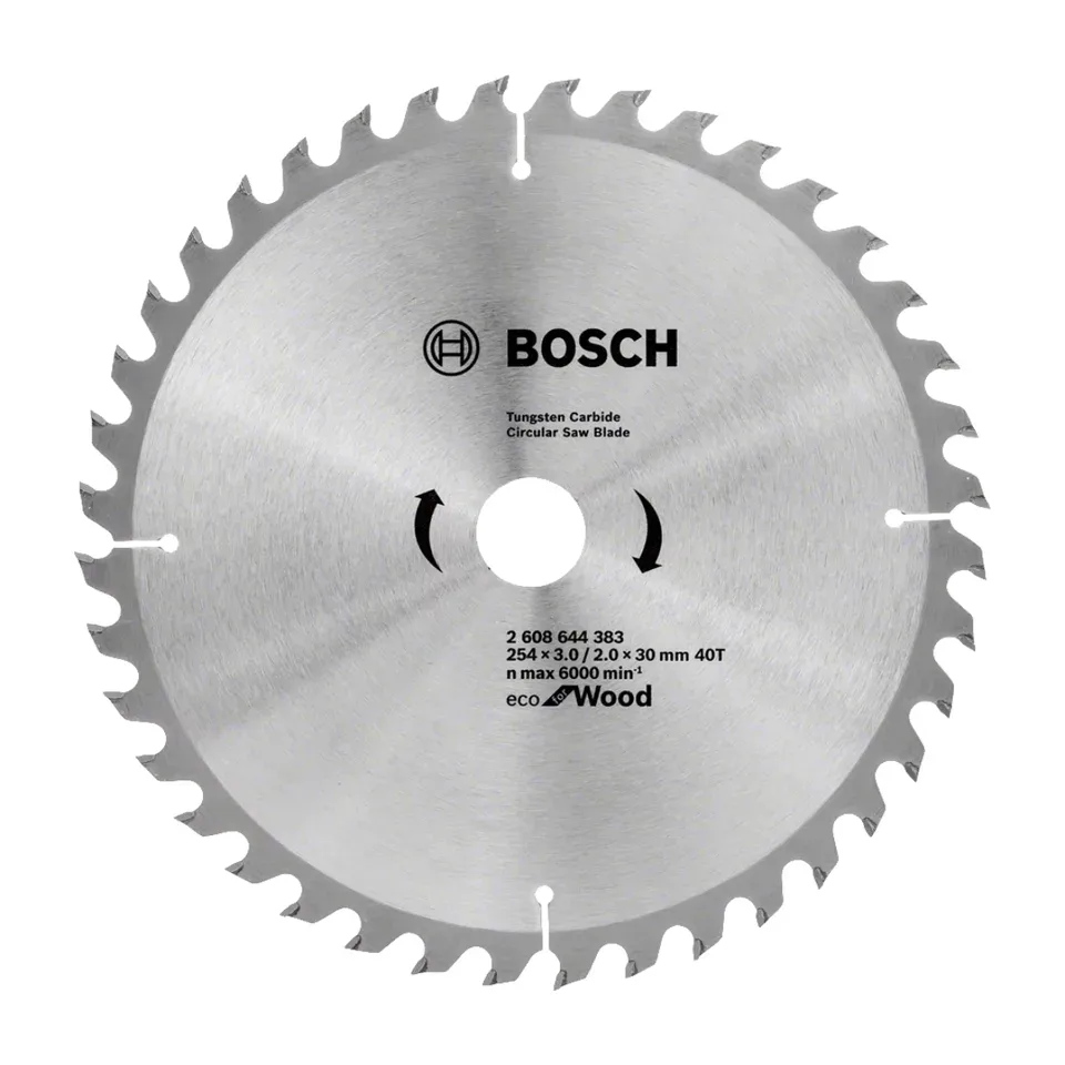List kružne testere Bosch Eco for Wood 254x30x40T