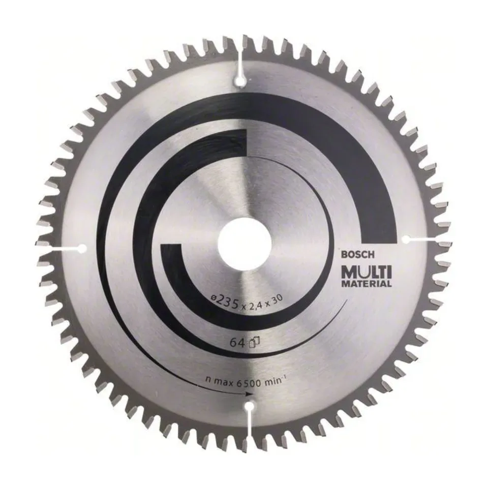 List kružne testere Bosch Multi Material 235 x 30/25 x 2.4 mm, 64Z