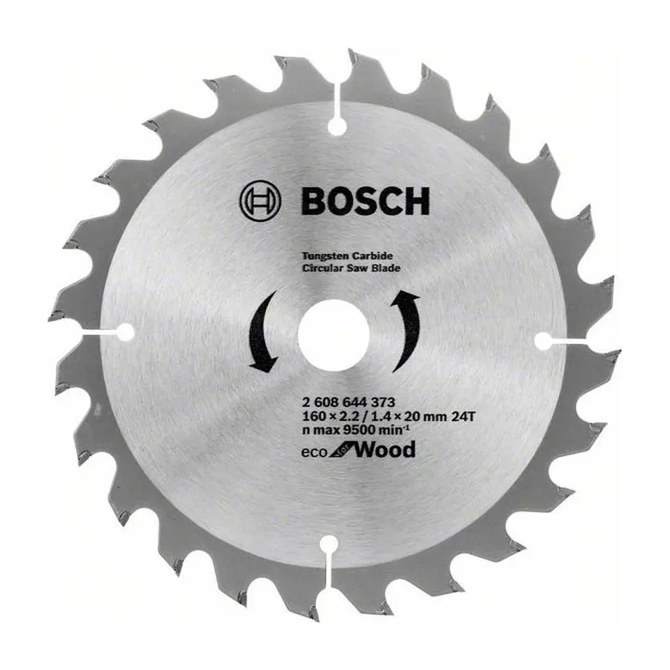 List za kružnu testeru Bosch Eco for Wood 160x20 mm 24T