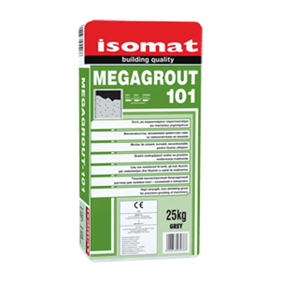 Masa za podlivanje Isomat Megagrout-101 siva do 100 mm, 25 kg