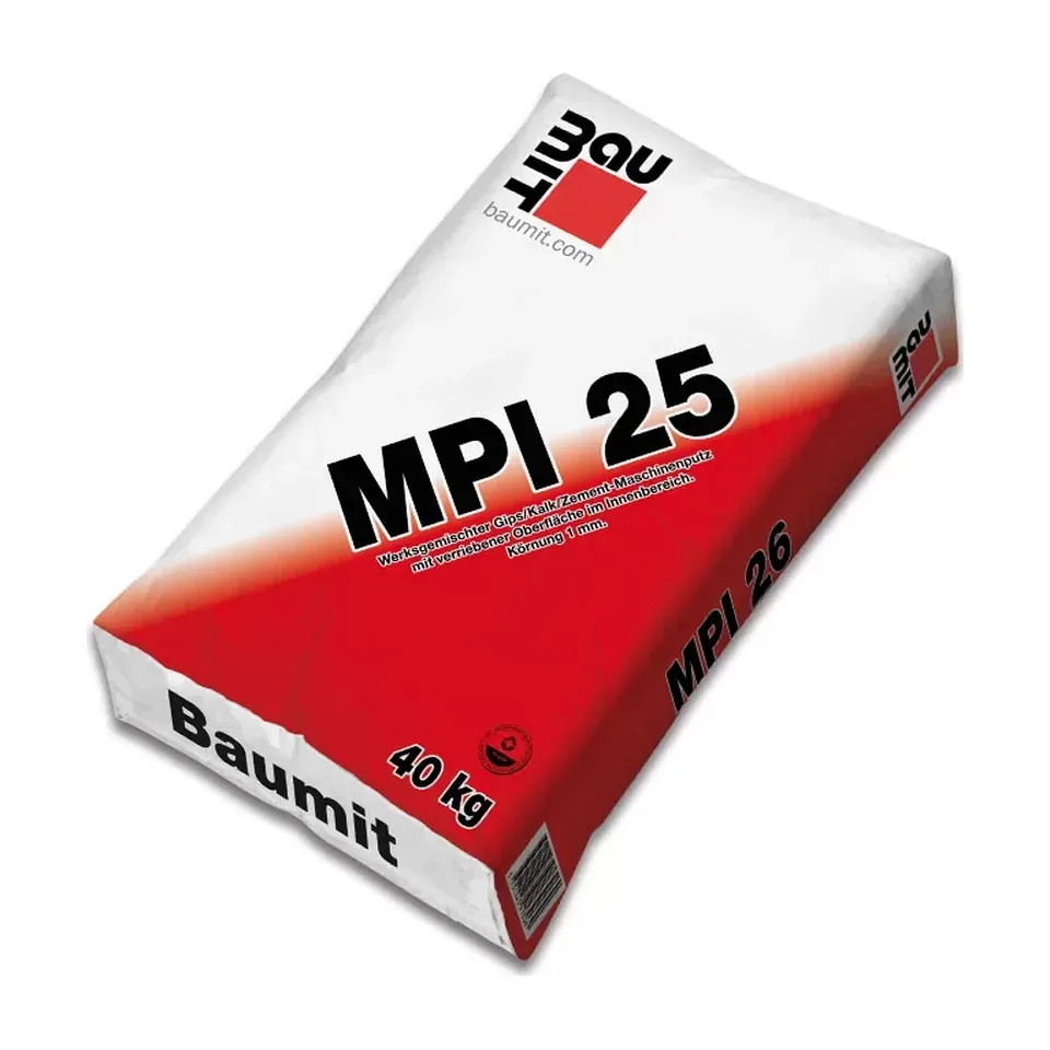 Mašinski malter Baumit MPI 25 krečno-cementni, unutrašnji, 40 kg