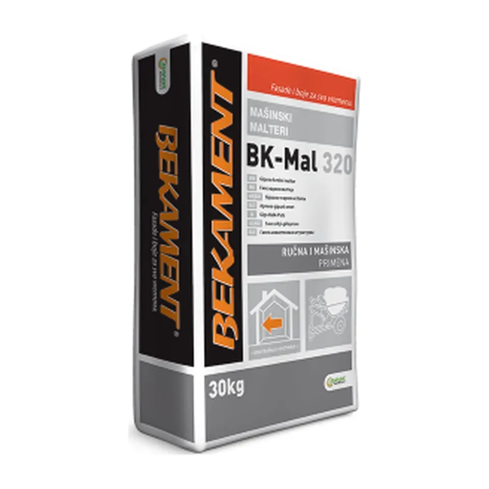Mašinski malter Bekament BK-Mal 320 gipsano-krečni, 30 kg