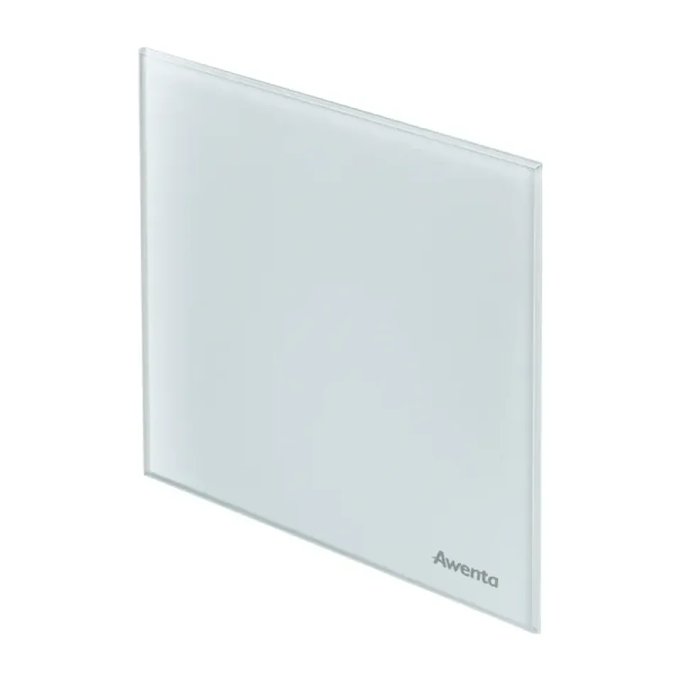 Maska za ventilator Awenta Trax bela staklo / fi 100