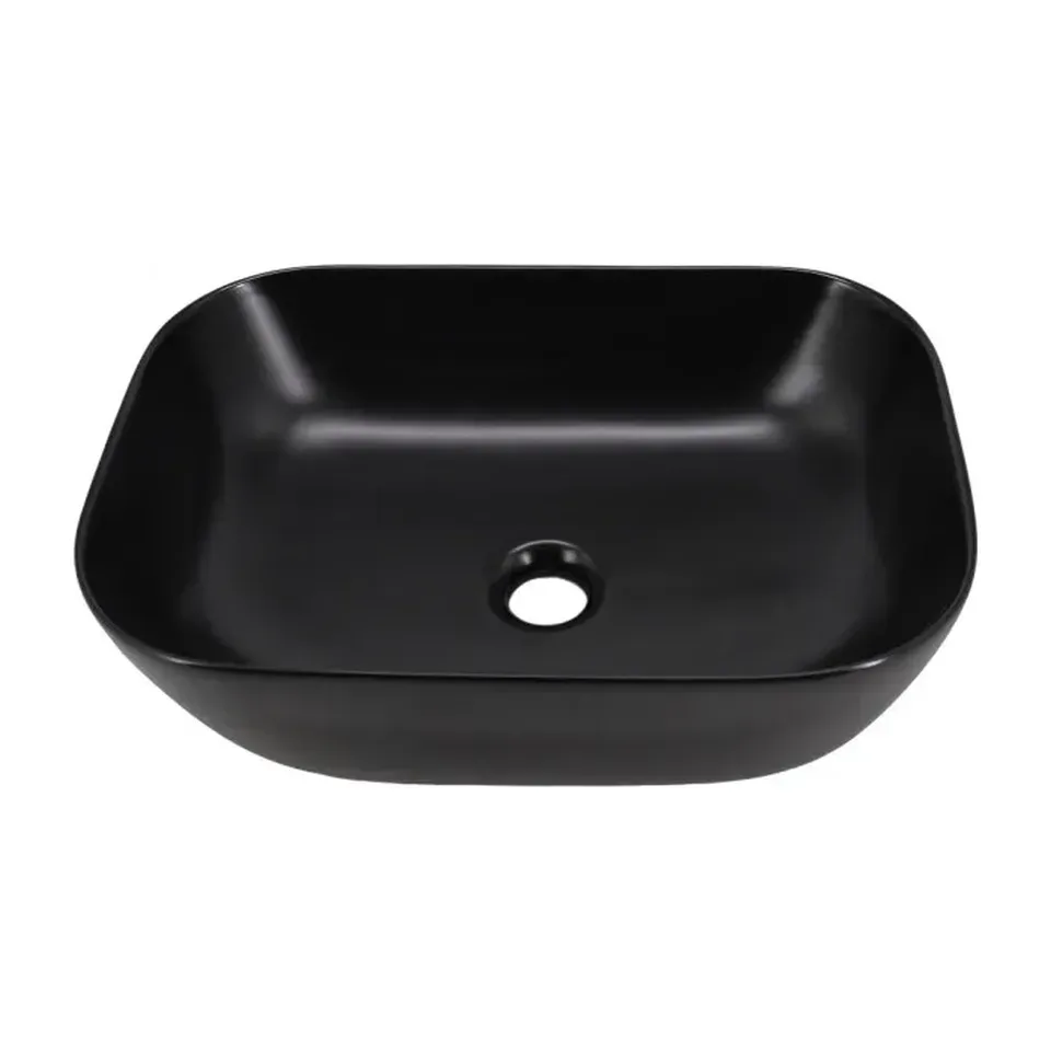 Nadgradni lavabo Copen crni mat 455x320x135 C-15-221MB