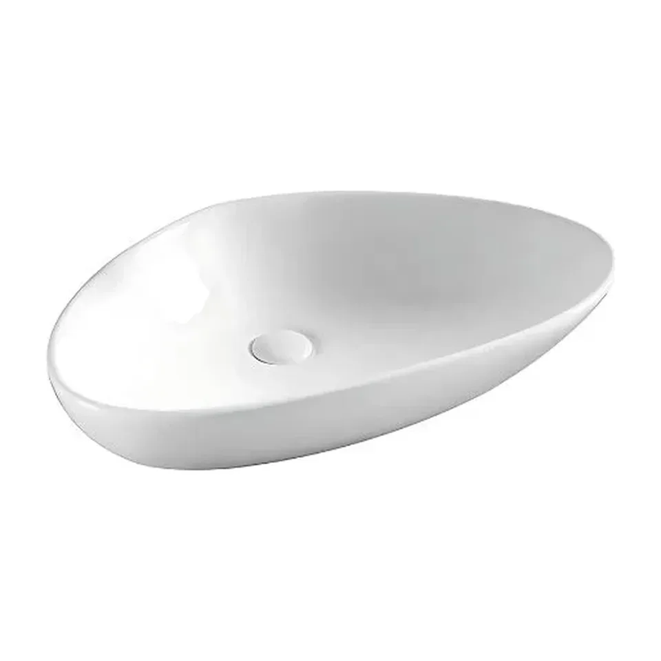 Nadgradni lavabo Diplon Nasau bela 56x40 cm
