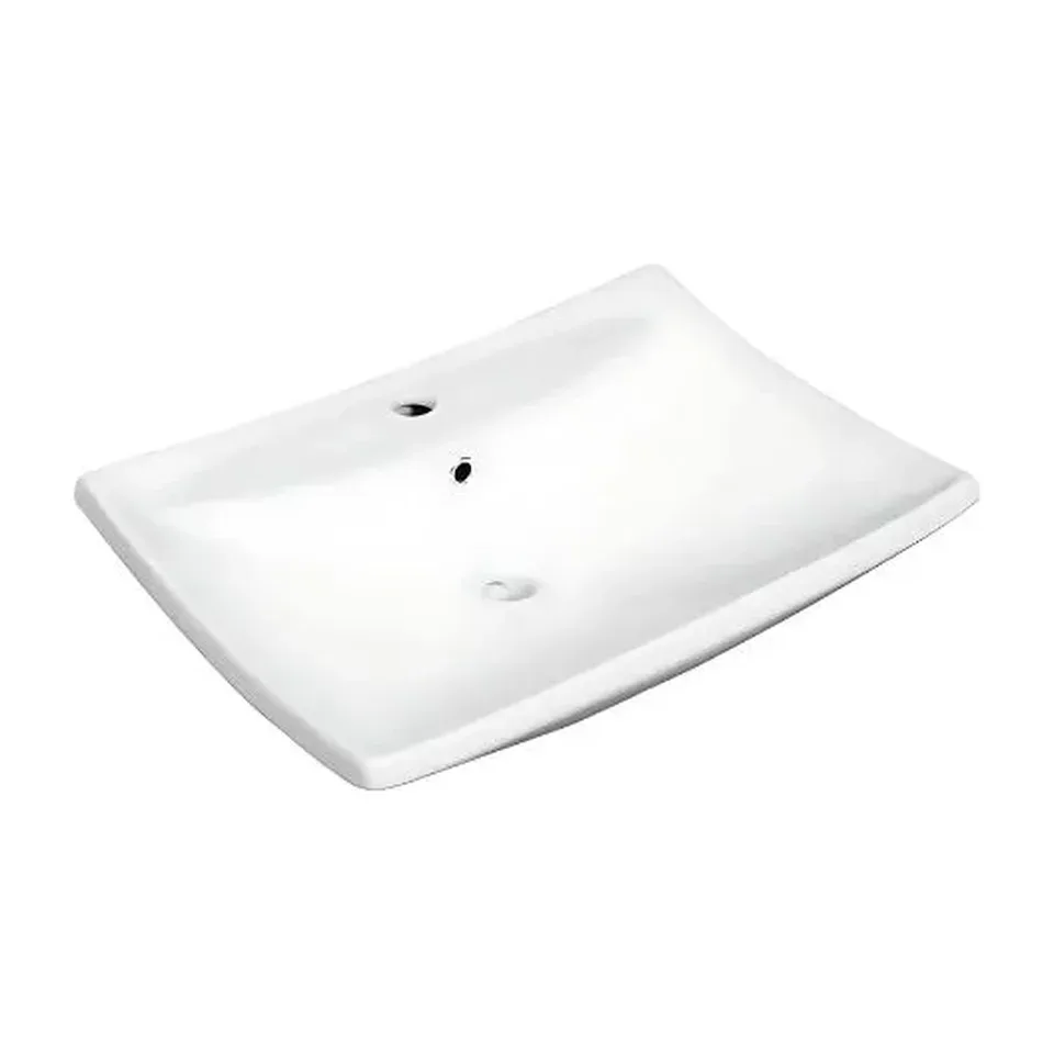 Nadgradni lavabo Diplon Rozo bela 60x42.5 cm