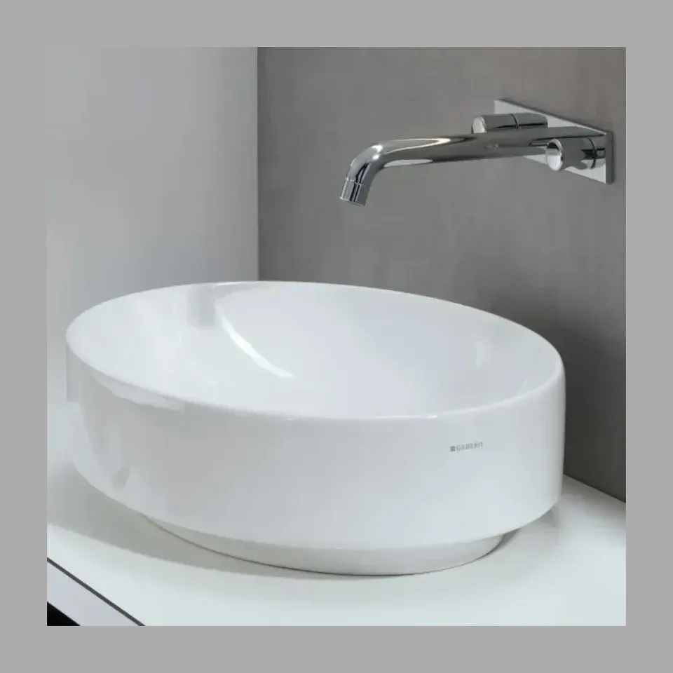 Nadgradni lavabo Geberit VariForm bela 55x40 cm