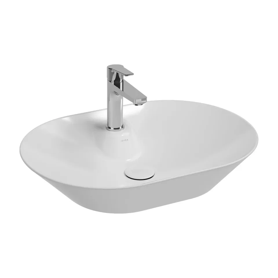 Nadgradni lavabo Isvea Sistem Y bela 60 cm