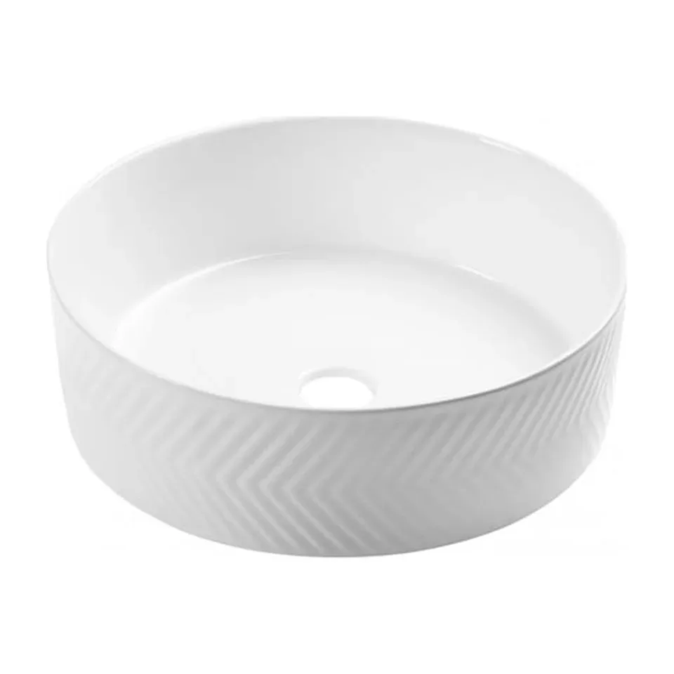 Nadgradni lavabo Minotti bela 360x360x120 mm 7038