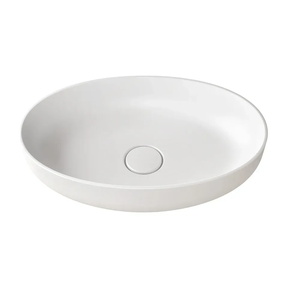 Nadgradni umivaonik Kolpa San Soft 108 bela 550 mm, nadgradni, Kerrock