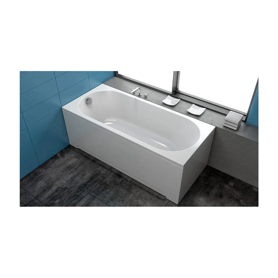 Obloga za kadu Kolpa san Tamia bela 180x80 sa postoljem