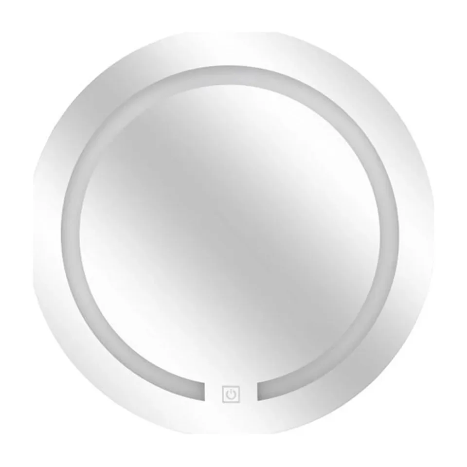 Ogledalo sa led svetlom Five bela za zid, 45x2,5 cm 160947