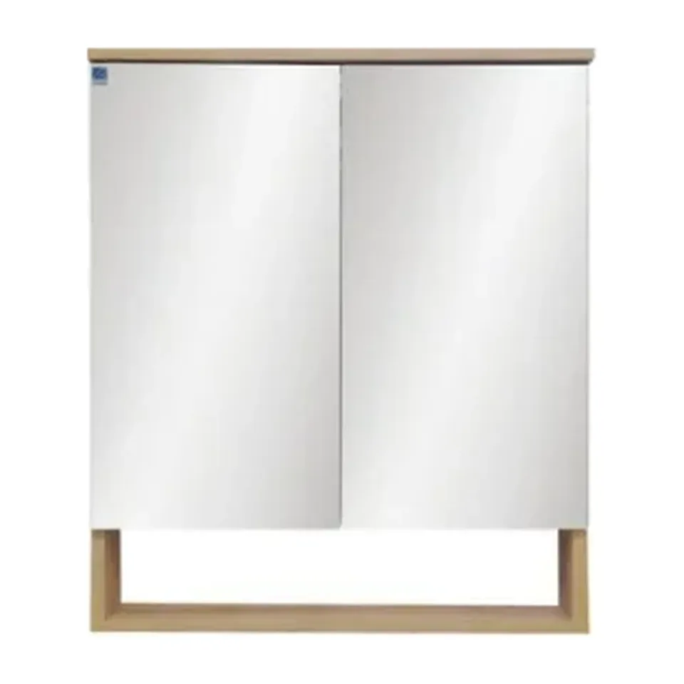 Ogledalo za kupatilo Linni Paris natural oak 80 cm