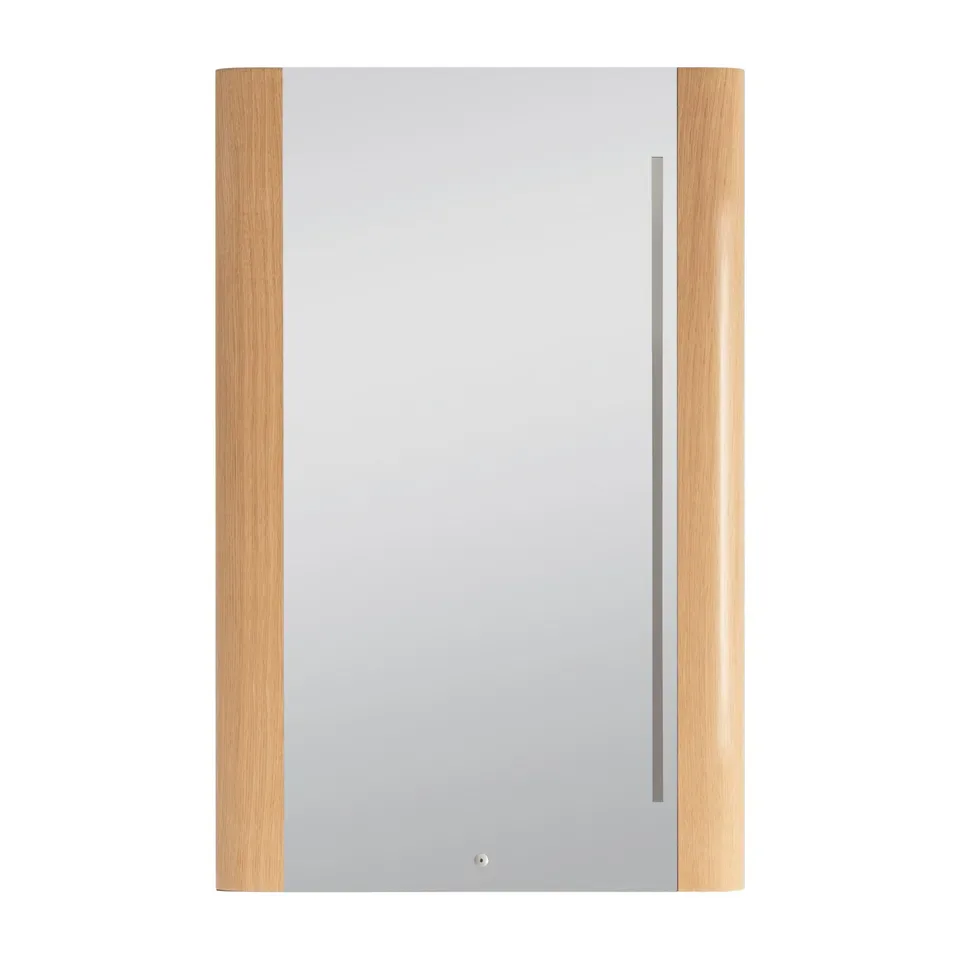 Ogledalo za kupatilo Pino Art Venus Art hrast 60 cm LED senzor