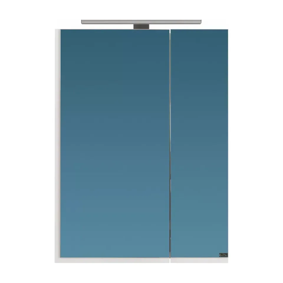 Ormarić sa ogledalom Pino Art Neo Art bela 60 cm, sa LED rasvetom