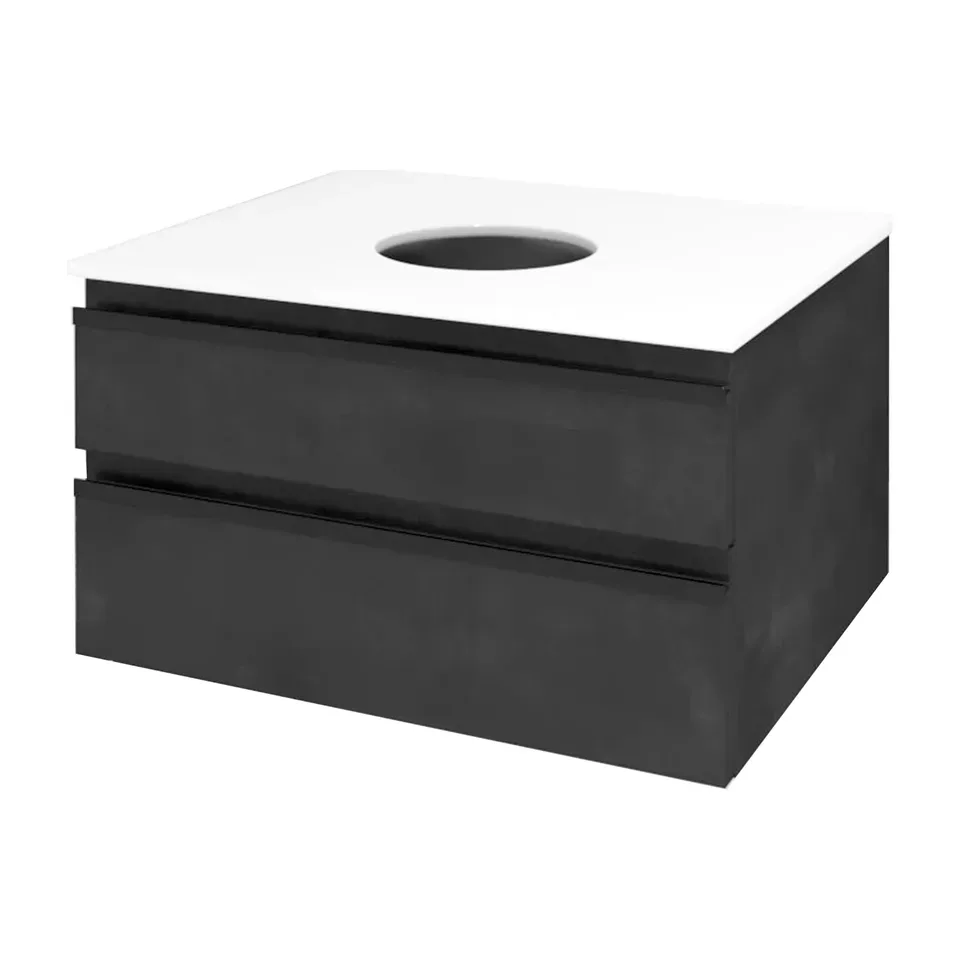 Ormarić za kupatilo Kolpa San Alexis DC dark concrete 60 cm