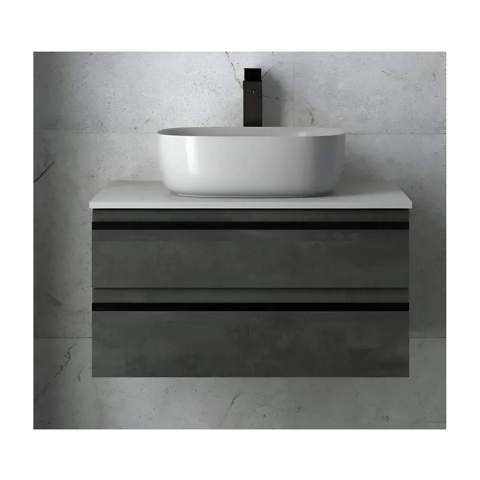 Ormarić za lavabo Kolpa San Alexis zelena 60 cm sa pločom