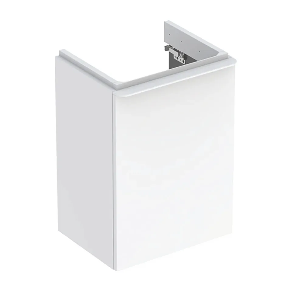 Ormarić za umivaonik Geberit Smyle Square bela visoki sjaj 44,2x61,7x35,6 cm