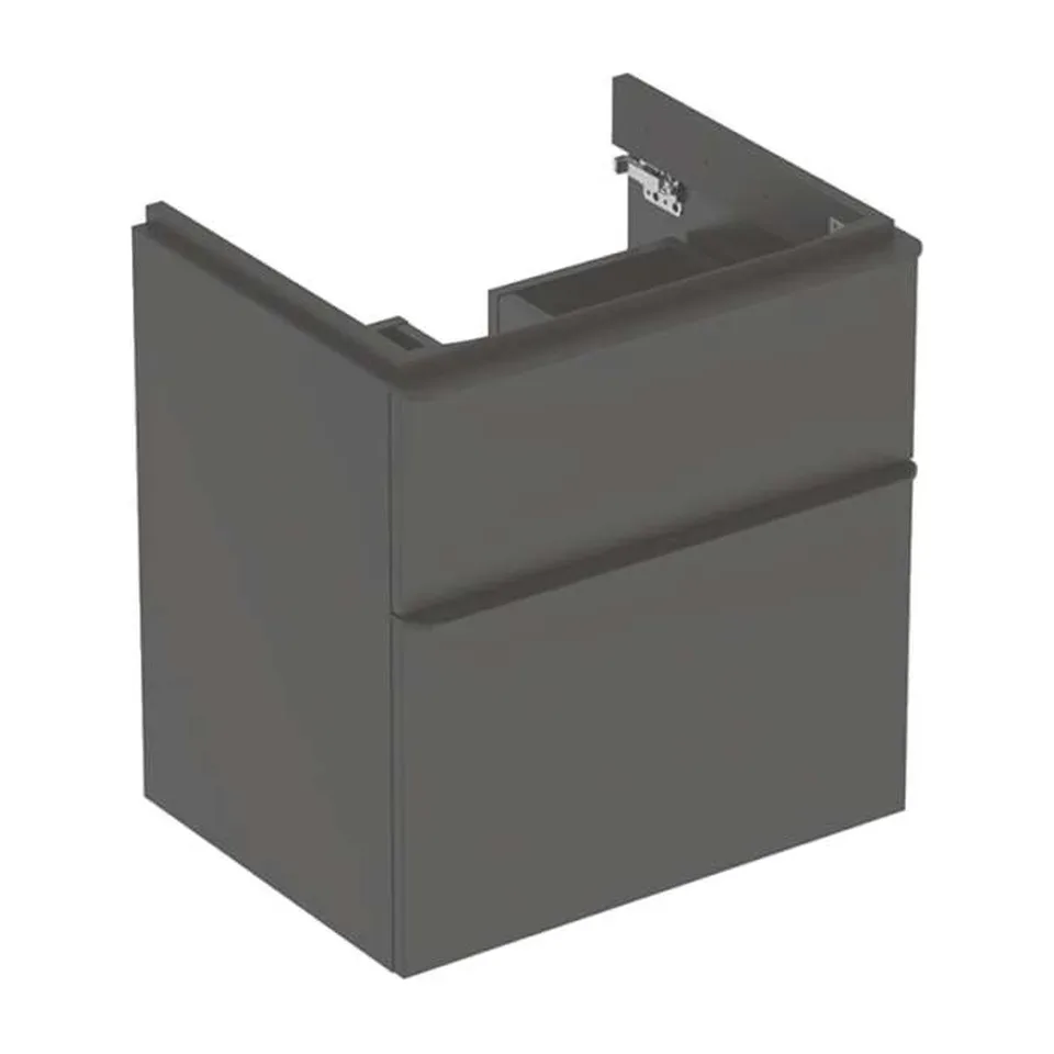 Ormarić za umivaonik Geberit Smyle Square lava mat 58,4x61,7x47 cm